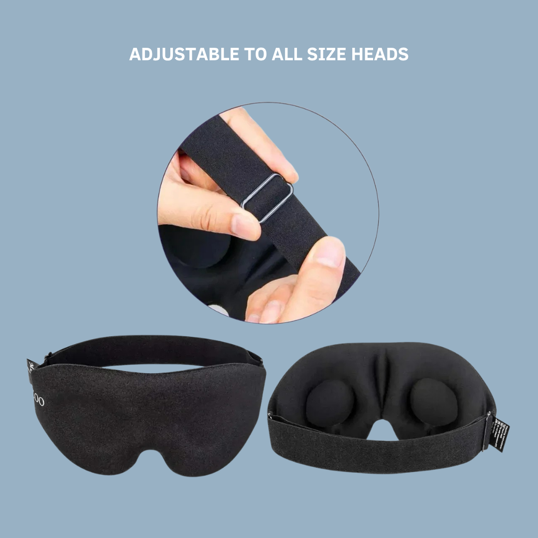 ComfyLab 3D-Schlafmaske | 100 % Lichtblocker